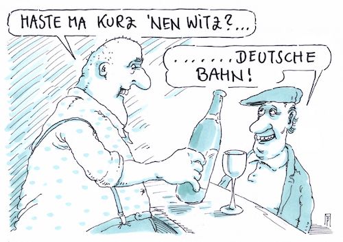 Cartoon: kurzwitz (medium) by Andreas Prüstel tagged deutsche,bahn,pannen,verspätungen,cartoon,karikatur,andreas,pruestel,deutsche,bahn,pannen,verspätungen,cartoon,karikatur,andreas,pruestel