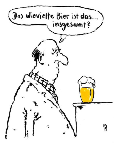 Cartoon: lebensleistung (medium) by Andreas Prüstel tagged bier,bierkonsum,lebensleistung,cartoon,karikatur,andreas,pruestel,bier,bierkonsum,lebensleistung,cartoon,karikatur,andreas,pruestel