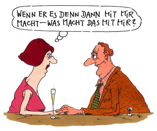 Cartoon: machen (medium) by Andreas Prüstel tagged date,dating,cartoon,karikatur,andreas,pruestel,date,dating,sex,cartoon,karikatur,andreas,pruestel