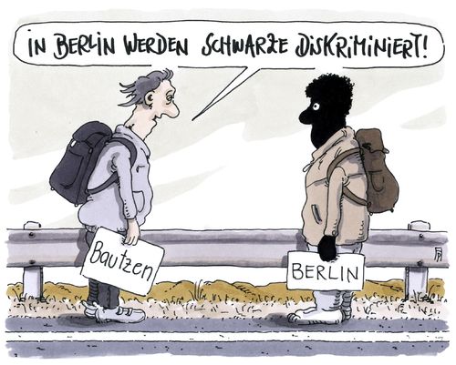 Cartoon: nach der wahl (medium) by Andreas Prüstel tagged berlin,wahl,cdu,absturz,bautzen,fremdenfeindlichkeit,rassismus,krawalle,cartoon,karikatur,andreas,pruestel,berlin,wahl,cdu,absturz,bautzen,fremdenfeindlichkeit,rassismus,krawalle,cartoon,karikatur,andreas,pruestel