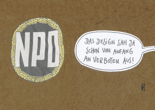 Cartoon: npd verbot (medium) by Andreas Prüstel tagged npd,verbor,parteiverbot,nazis,rechtsradikale,parteilogo,desogn,cartoon,collage,andreas,pruestel,npd,verbor,parteiverbot,nazis,rechtsradikale,parteilogo,desogn,cartoon,collage,andreas,pruestel