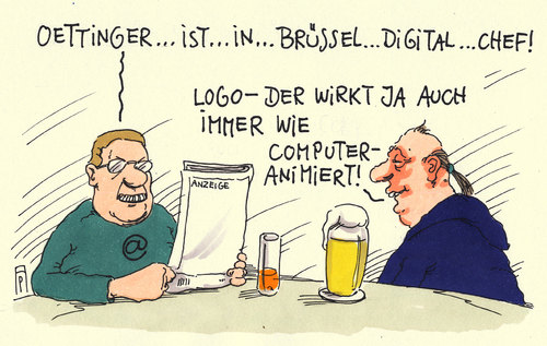 Cartoon: oettinger (medium) by Andreas Prüstel tagged eu,brüssel,digitalkommissar,günter,oettinger,computer,computeranimation,cartoon,karikatur,andreas,pruestel,eu,brüssel,digitalkommissar,günter,oettinger,computer,computeranimation,cartoon,karikatur,andreas,pruestel