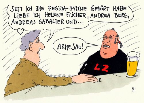 Cartoon: pegida-hymne (medium) by Andreas Prüstel tagged pegida,lied,hymne,schlager,volxmusi,helene,fischer,andrea,berg,andreas,gabalier,cartoon,karikatur,pruestel,pegida,lied,hymne,schlager,volxmusi,helene,fischer,andrea,berg,andreas,gabalier,cartoon,karikatur,pruestel