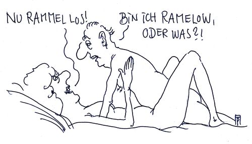 Cartoon: ramelow (medium) by Andreas Prüstel tagged thüringen,die,linke,ministerpräsident,ramelow,rammeln,cartoon,karikatur,andreas,pruestel,thüringen,die,linke,ministerpräsident,ramelow,rammeln,sex,cartoon,karikatur,andreas,pruestel