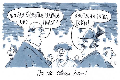 Cartoon: söderhofer (medium) by Andreas Prüstel tagged bayern,csu,söder,seehofer,parteivorsitz,ministerpräsident,landtagswahlen,doppelspitze,cartoon,karikatur,andreas,pruestel,bayern,csu,söder,seehofer,parteivorsitz,ministerpräsident,landtagswahlen,doppelspitze,cartoon,karikatur,andreas,pruestel