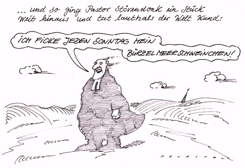 Cartoon: stövendonk (medium) by Andreas Prüstel tagged pfarrer,kirche,sodomie,outing,bürzelmeerschweinchen,cartoon,karikatur,andreas,pruestel,pfarrer,kirche,sodomie,outing,bürzelmeerschweinchen,cartoon,karikatur,andreas,pruestel