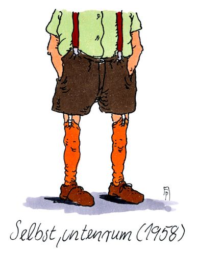 Cartoon: strapser (medium) by Andreas Prüstel tagged fünfziger,jahre,junge,strümpfe,strapse,cartoon,karikatur,andreas,pruestel,fünfziger,jahre,junge,strümpfe,strapse,cartoon,karikatur,andreas,pruestel