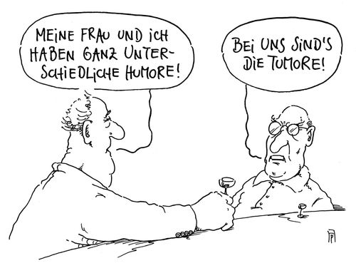 Cartoon: unterschiede (medium) by Andreas Prüstel tagged pruestel,andrteas,karikatur,cartoon,ehe,tumor,humor,humor,tumor,ehe,cartoon,karikatur,andrteas,pruestel