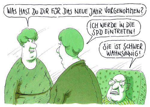 Cartoon: vorsatz (medium) by Andreas Prüstel tagged silvester,vorsätze,spd,cartoon,karikatur,andreas,pruestel,silvester,vorsätze,spd,cartoon,karikatur,andreas,pruestel