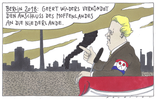 Cartoon: wilders (medium) by Andreas Prüstel tagged geert,wilders,rechtspopulismus,wahlen,niederlande,islamophobie,geert,wilders,rechtspopulismus,wahlen,niederlande,islamophobie,islam,rechts,nazi