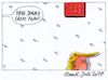 Cartoon: absacker (small) by Andreas Prüstel tagged usa,trump,präsidentschaft,erfolglosigkeit,ermittlungen,cartoon,karikatur,andreas,pruestel