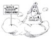 Cartoon: aussenstelle charlie hebdo (small) by Andreas Prüstel tagged charlie,hebdo,satirezeitschrift,attentat,massaker,paris,frankreich,terror,islam,islamisten,gott,solidarität,pressefreiheit,cartoon,karikatur,andreas,pruestel