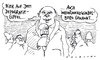Cartoon: demografiegipfel (small) by Andreas Prüstel tagged demografie,demografiegipfel,berg,windelberg,inkontinenz,überalterung,cartoon,andreas,prüstel