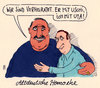 Cartoon: ehe spezial (small) by Andreas Prüstel tagged homosexuallität,homoehe,ehe,altdeutsch,schwule,cartoon,karikatur,andreas,pruestel