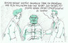 Cartoon: einbildung (small) by Andreas Prüstel tagged vermögen,milliardär,reichtum,arbeit,patient,psychiatrie,cartoon,andreas,prüstel