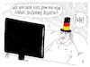 Cartoon: er (small) by Andreas Prüstel tagged jamaika,sondierungsgespräche,scheitern,machtvakuum,fdp,cdu,csu,grüne,cartoon,karikatur,andreas,pruestel
