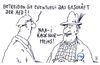 Cartoon: geschäft (small) by Andreas Prüstel tagged csu,afd,populismus,rechtspopulismus,flüchtlingspolitik,einwanderung,bayern,cartoon,karikatur,andreas,pruestel