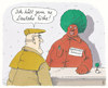 Cartoon: integration (small) by Andreas Prüstel tagged baumschule,eiche,deutsche,integration,cartoon,karikatur