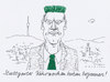 Cartoon: kehrwochen (small) by Andreas Prüstel tagged kretschmann,grüne,badenwürttemberg,ministerpräsident,stuttgart