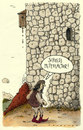 Cartoon: mittelalter (small) by Andreas Prüstel tagged klo kot mittelalter hygiene