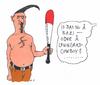Cartoon: npd-verbot (small) by Andreas Prüstel tagged nazis,neonazis,npd,parteiverbot,leningradcowboys