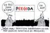Cartoon: PEEGIDA (small) by Andreas Prüstel tagged pegida,pee,inkontinenz,dresden,pinkeln,cartoon,karikatur,andreas,pruestel