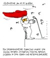 Cartoon: sturmopfer (small) by Andreas Prüstel tagged stmartin,stmartinstag,köln,rhein,mantel,blindheit