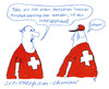 Cartoon: SVP-Schweizer (small) by Andreas Prüstel tagged schweiz,referendum,einwanderungsbeschränkungen,zuwanderung,svp,fußball,schweizer,nationalmannschft,trainer,ottmar,hitzfeld,cartoon,karikatur,andreas,pruestel