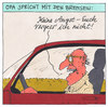 Cartoon: vergessen (small) by Andreas Prüstel tagged demenz,alzheimer,bremsen,senioren,auto