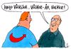 Cartoon: völkisch (small) by Andreas Prüstel tagged afd,frauke,petry,völkisch,rechtspopulismus,nazismus,nationalismus,volker,cartoon,karikatur,andreas,pruestel