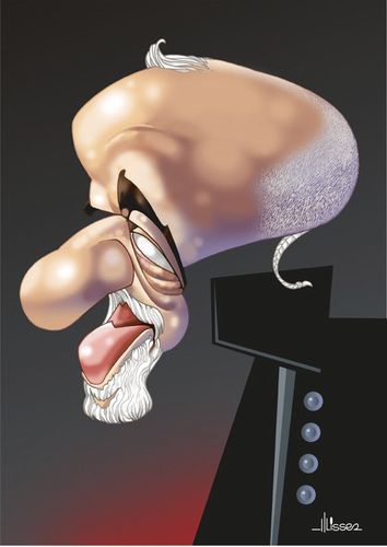 Cartoon: Paulo Coelho (medium) by Ulisses-araujo tagged paulo,coelho