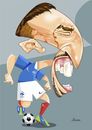 Cartoon: Franck Ribery (small) by Ulisses-araujo tagged franck,ribery