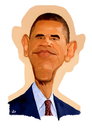 Cartoon: Barack Obama (small) by handren khoshnaw tagged handren khoshnaw barazk obama usa