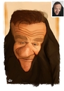 Cartoon: Robin Williams (small) by handren khoshnaw tagged handren khoshanw