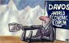 Cartoon: Davos (small) by kap tagged davos,economy,business,poor