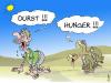 Cartoon: durst (small) by sam tagged beziehung bunt cartoon character frau mann home kinder man woman