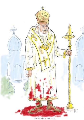 Cartoon: Kyrill I. (medium) by astaltoons tagged putin,ukraine,krieg,religion,putin,ukraine,krieg,religion