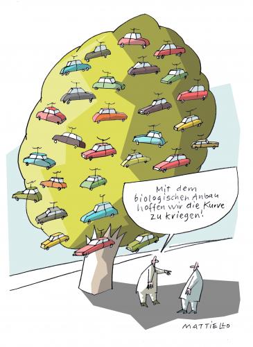 Cartoon: Biologik (medium) by Mattiello tagged autoindustrie,finanzkrise,auto,autoindustrie,auto,automobilindustrie,finanzkrise,finanzen,geld,opel,biologik,baum,bäume,bio,öko,ökologie,anbau,wald,sprit,wirtschaft