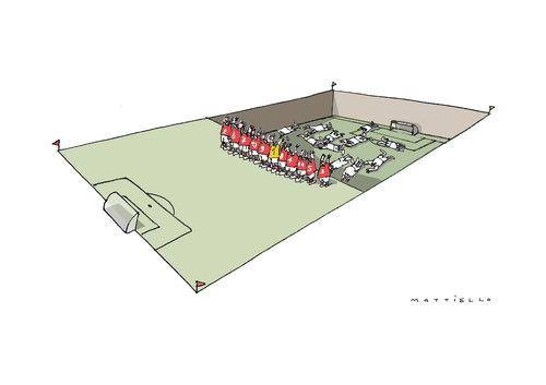 Cartoon: Sieg und Niederlage (medium) by Mattiello tagged fussball,sport,sieg,niederlage,fußball,fussball,sport,sieg,niederlage