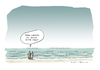 Cartoon: Meer (small) by Mattiello tagged meer,paar,strand,erklärung