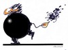 Cartoon: Terrorist (small) by Schwalme tagged terror