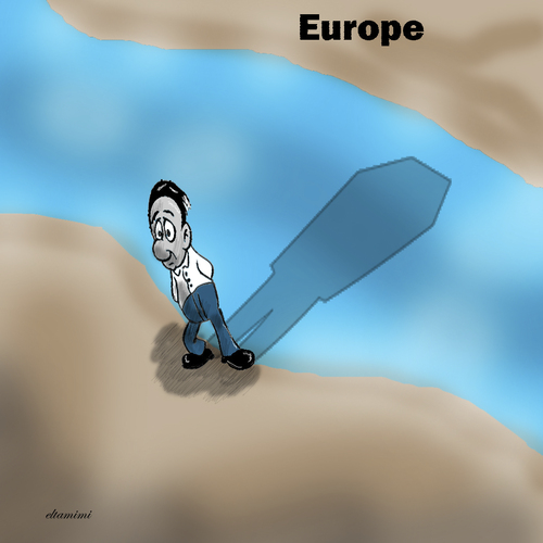 Cartoon: migration (medium) by Mohamad Altamimi tagged migration,syria