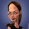 Cartoon: Emily Blunt (small) by BehnamParan tagged emilyblunt caricature 3d