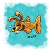 Cartoon: Hydrabbit (small) by vanolmen tagged rabbit,goldfish