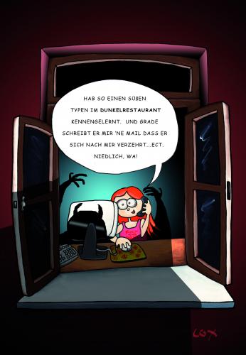 Cartoon: Berliner Fenster (medium) by lillian tagged lgx,lillian,mousli,party,piste,events,konzerte,porno,kitkat,berghain,darkroom,unterwäsche,nude,nackt,mail,flirt,gruscheln,berlin,kitkat,berghain,club,disco,freizeit,spaß,feiern,party,feierkultur,kultur,darkroom,flirt,events,konzert,porno,sexualität,partnersuche,ausgehen,weggehen,gefahr,risiko,fremder,kennenlernen,partnerschaft,beziehung,computer,internet,chatten,chat,rechner,pc,kommunikation,verbrecher,verbrechen,kriminalität,vorsicht,mann,frau,krimineller,einbruch,einbrecher,überfall,perversion,perverser