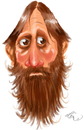 Cartoon: Rasputin (small) by FredCoince tagged rasputin,people,celebrity,famous