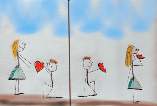 Cartoon: 14 feb (medium) by ab tagged month,valentin,day