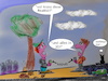 Cartoon: check it out (small) by ab tagged kinder,jugendliche,smartphone,welt