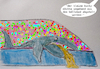 Cartoon: der qualfisch (small) by ab tagged deutschland,ostsee,wal,buckelwal,wasser,meer,mensch,dummheit,leben,sterben