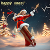 Cartoon: miss xmas (small) by ab tagged weihnachten,xmas,miss,santa,claus,weihnachtsfrau,winter